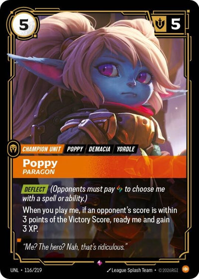 Poppy - Paragon (116/219) (UNL)