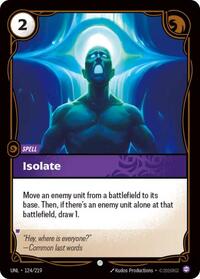 Isolate - Unleashed - 124/219