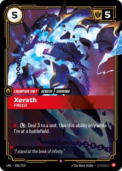 Xerath - Freed (026/219) (UNL)