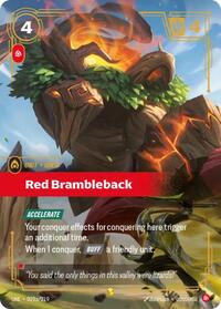 Red Brambleback (Alternate Art) - Unleashed - 029a/219