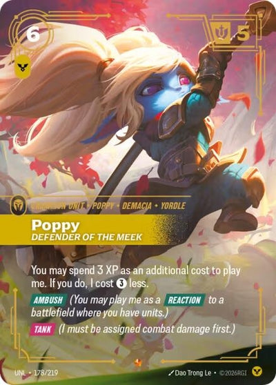 Poppy - Defender of the Meek (178/219) (UNL)