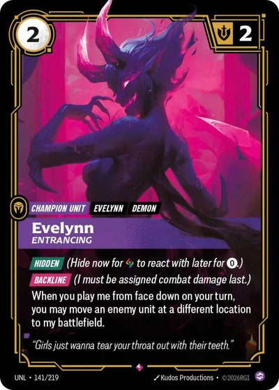 Evelynn - Entrancing (141/219) (UNL)