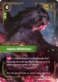 Alpha Wildclaw - Unleashed - 057/219