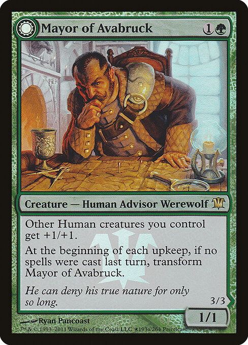 Mayor of Avabruck // Howlpack Alpha - Innistrad Promos - 193★