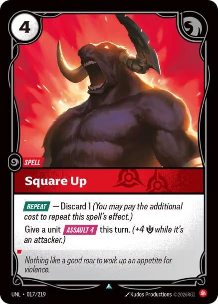 Image for Square Up (017/219) (UNL) - Riftbound: League of Legends Trading Card Game