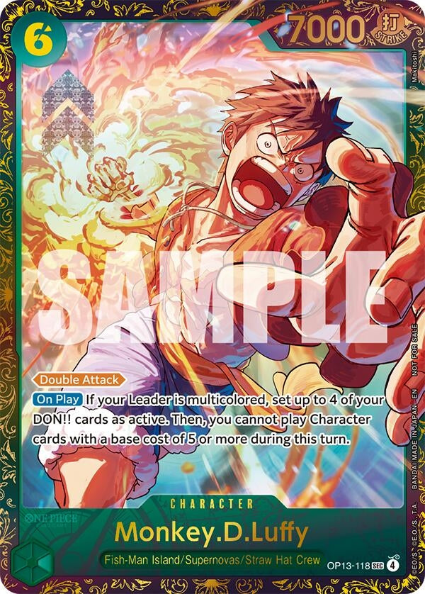 Image for Monkey.D.Luffy (Treasure Cup March 2026) (OP13-118) (OP-PR) - One Piece Card Game