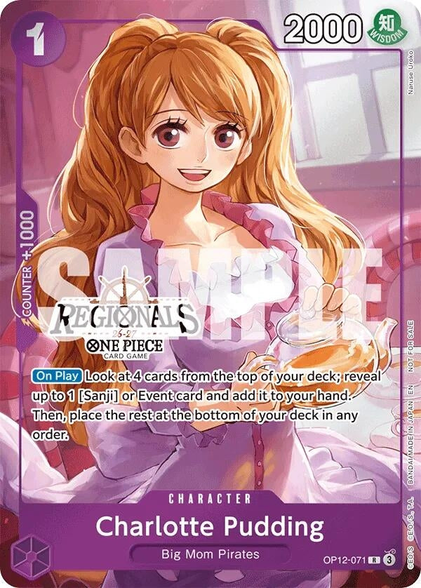 Image for Charlotte Pudding (Regional Participation Pack 2026 Vol.1) (OP12-071) (OP-PR) - One Piece Card Game