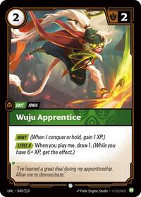 Wuju Apprentice - Unleashed - 040/219