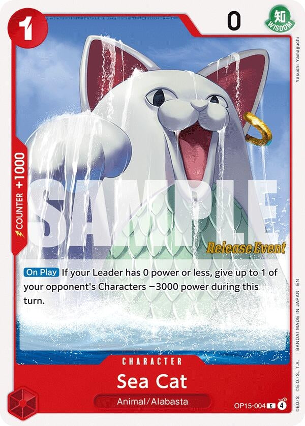 Image for Sea Cat (OP15-004) (OP15 RE) - One Piece Card Game