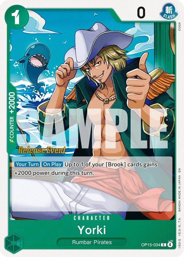Image for Yorki (OP15-034) (OP15 RE) - One Piece Card Game