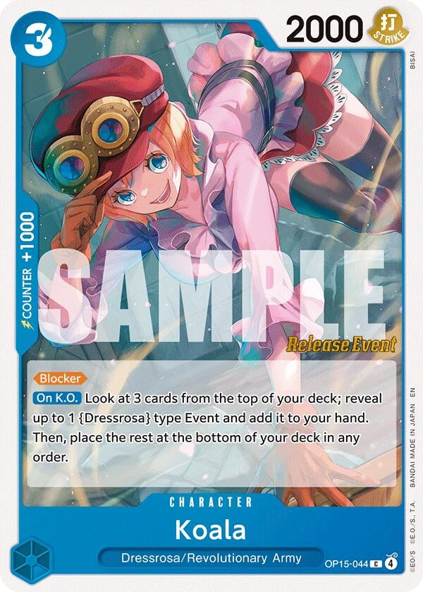 Image for Koala (OP15-044) (OP15 RE) - One Piece Card Game