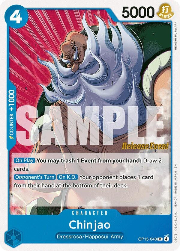 Image for Chinjao (OP15-048) (OP15 RE) - One Piece Card Game