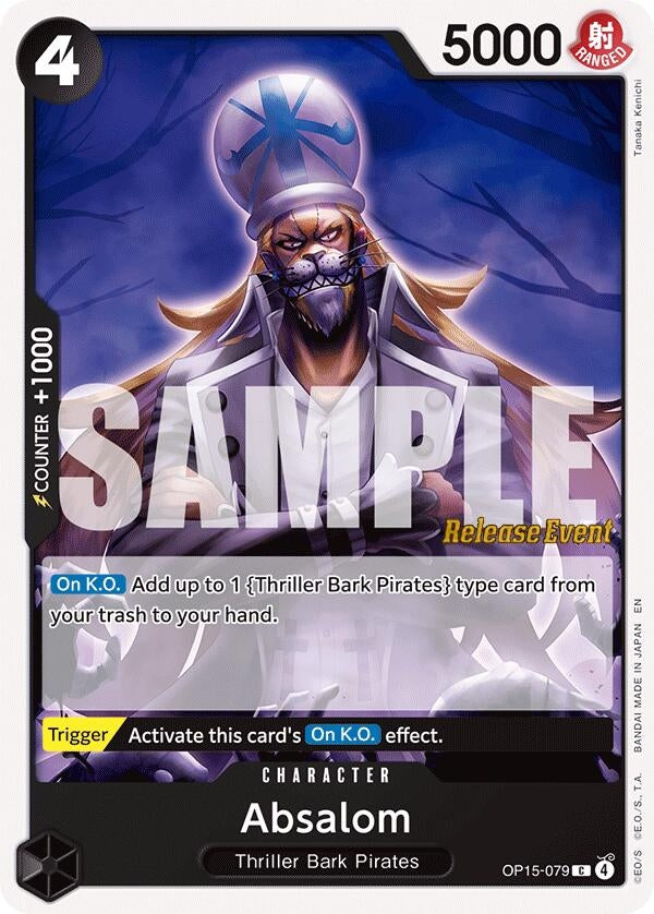 Image for Absalom (OP15-079) (OP15 RE) - One Piece Card Game