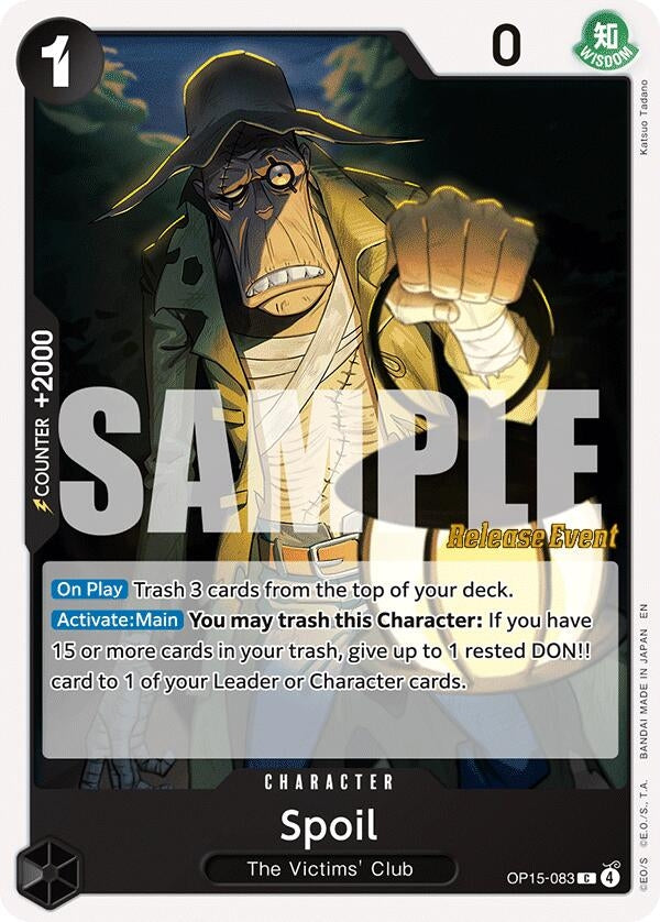 Image for Spoil (OP15-083) (OP15 RE) - One Piece Card Game