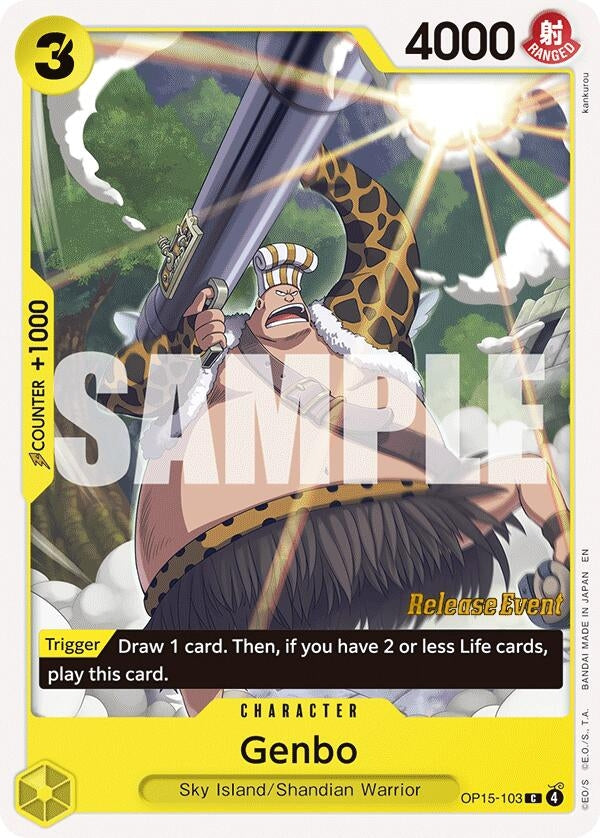 Image for Genbo (OP15-103) (OP15 RE) - One Piece Card Game