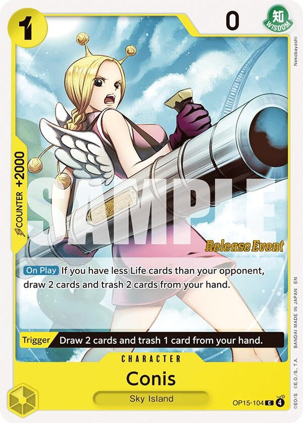 Image for Conis (OP15-104) (OP15 RE) - One Piece Card Game