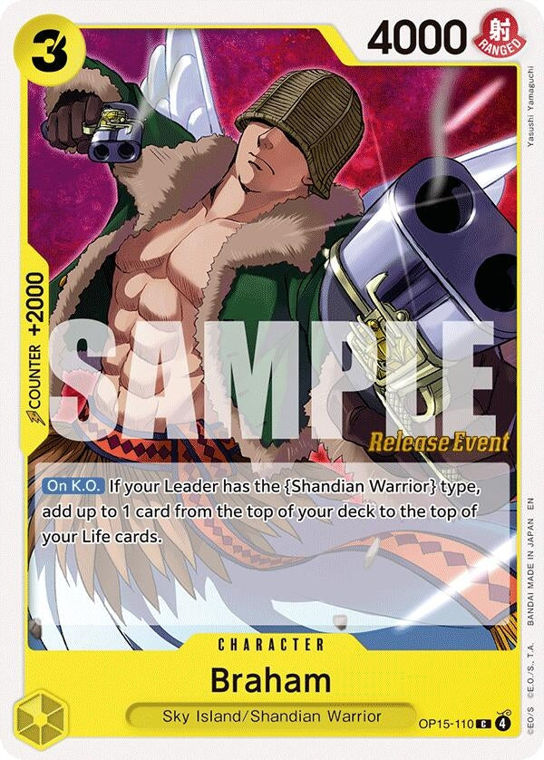 Image for Braham (OP15-110) (OP15 RE) - One Piece Card Game