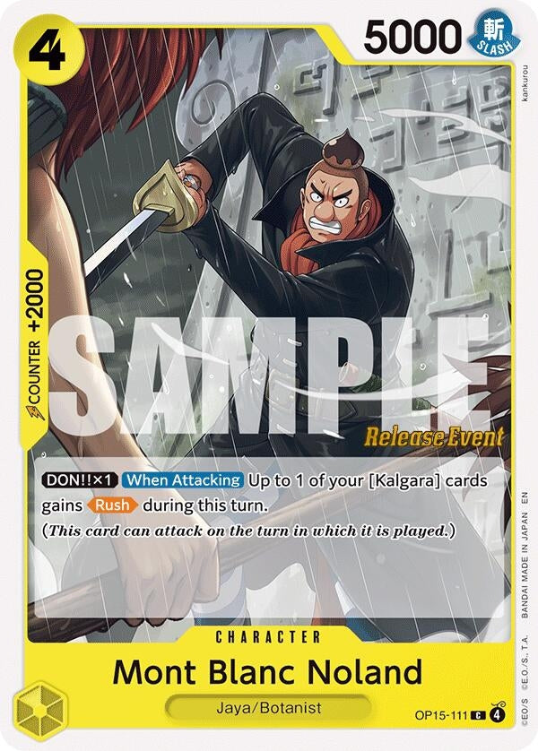 Image for Mont Blanc Noland (OP15-111) (OP15 RE) - One Piece Card Game