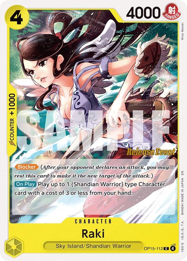 Image for Raki (OP15-112) (OP15 RE) - One Piece Card Game