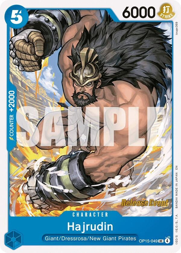 Image for Hajrudin (OP15-049) (OP15 RE) - One Piece Card Game