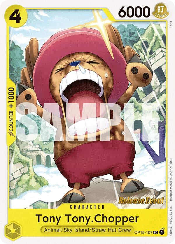 Image for Tony Tony.Chopper (OP15-107) (OP15-107) (OP15 RE) - One Piece Card Game