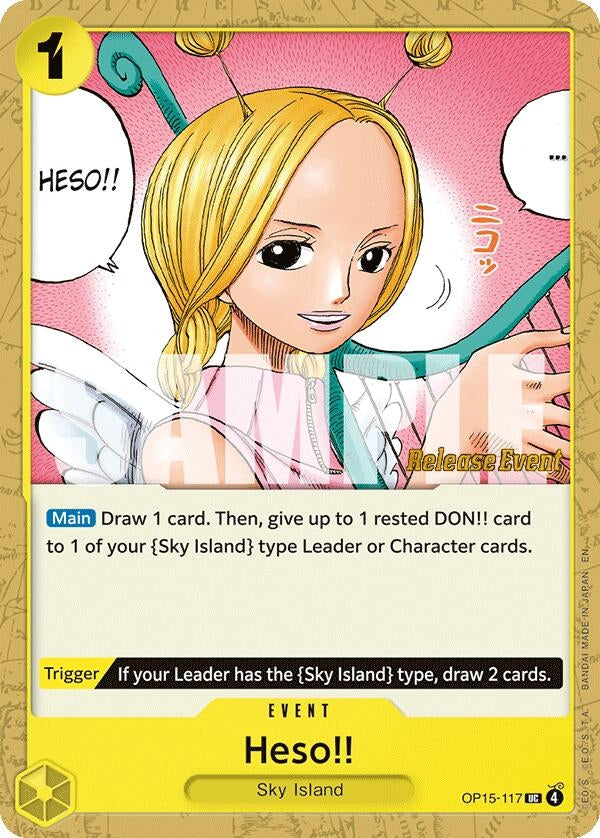 Image for Heso!! (OP15-117) (OP15 RE) - One Piece Card Game