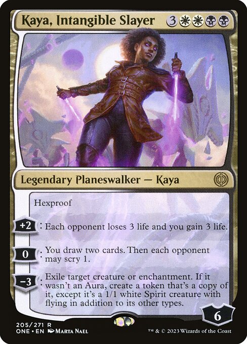 Kaya, Intangible Slayer - Phyrexia: All Will Be One - 205