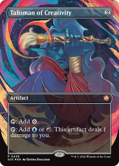 Talisman of Creativity (Borderless) (429) (SOC)