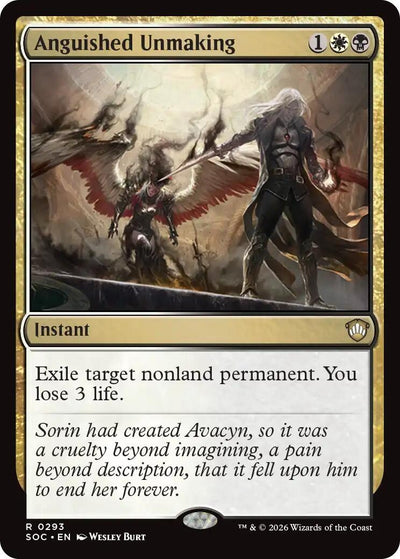 Anguished Unmaking (293) (SOC)