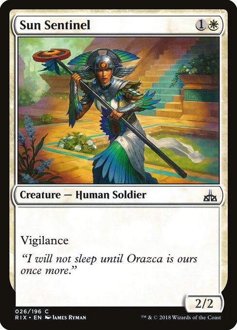 Sun Sentinel - Rivals of Ixalan - 26