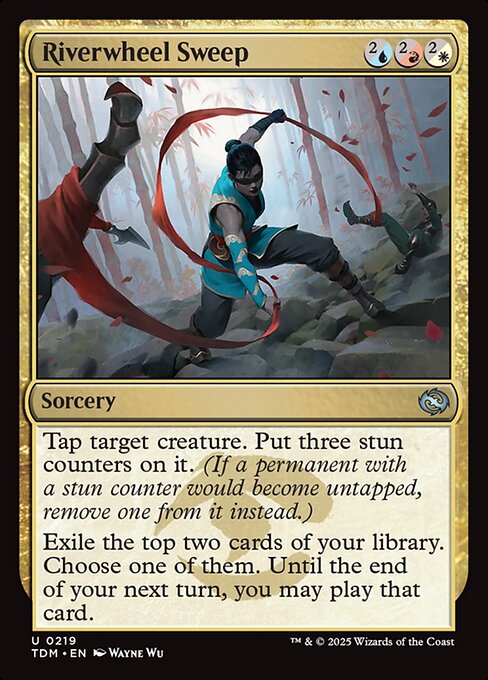 Riverwheel Sweep - Tarkir: Dragonstorm - 219