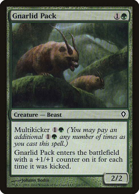 Gnarlid Pack - Worldwake - 101