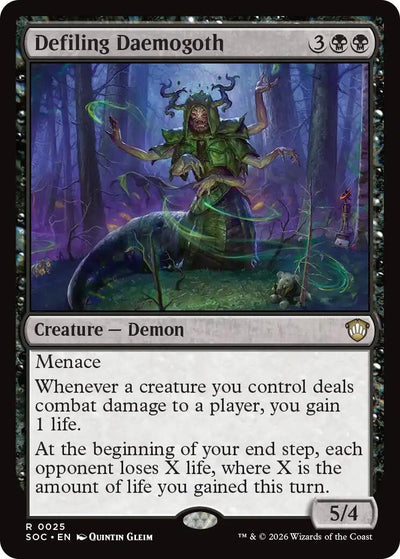 Defiling Daemogoth (25) (SOC)