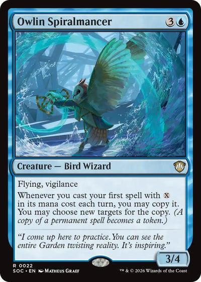 Owlin Spiralmancer (22) (SOC)
