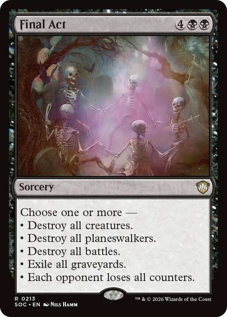 Image for Final Act (213) (SOC) - Magic: The Gathering