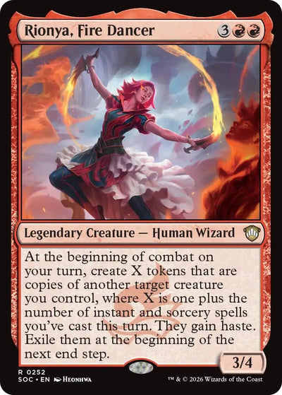 Rionya, Fire Dancer (252) (SOC)