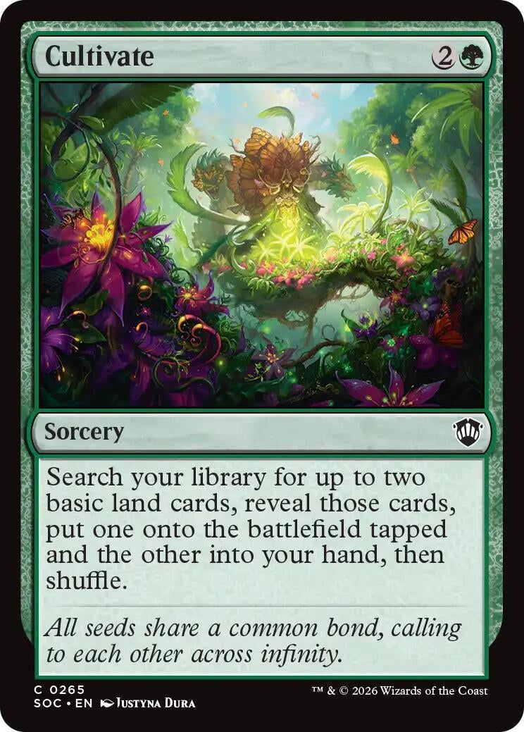 Image for Cultivate (265) (SOC) - Magic: The Gathering