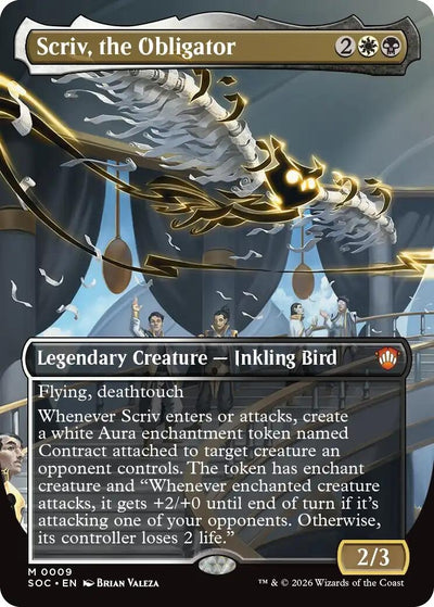 Scriv, the Obligator (Borderless) (9) (SOC)