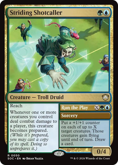 Striding Shotcaller (50) (SOC)