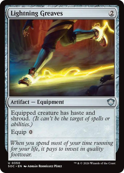 Lightning Greaves (350) (SOC)