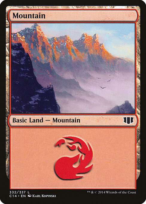 Mountain - Commander 2014 - 332