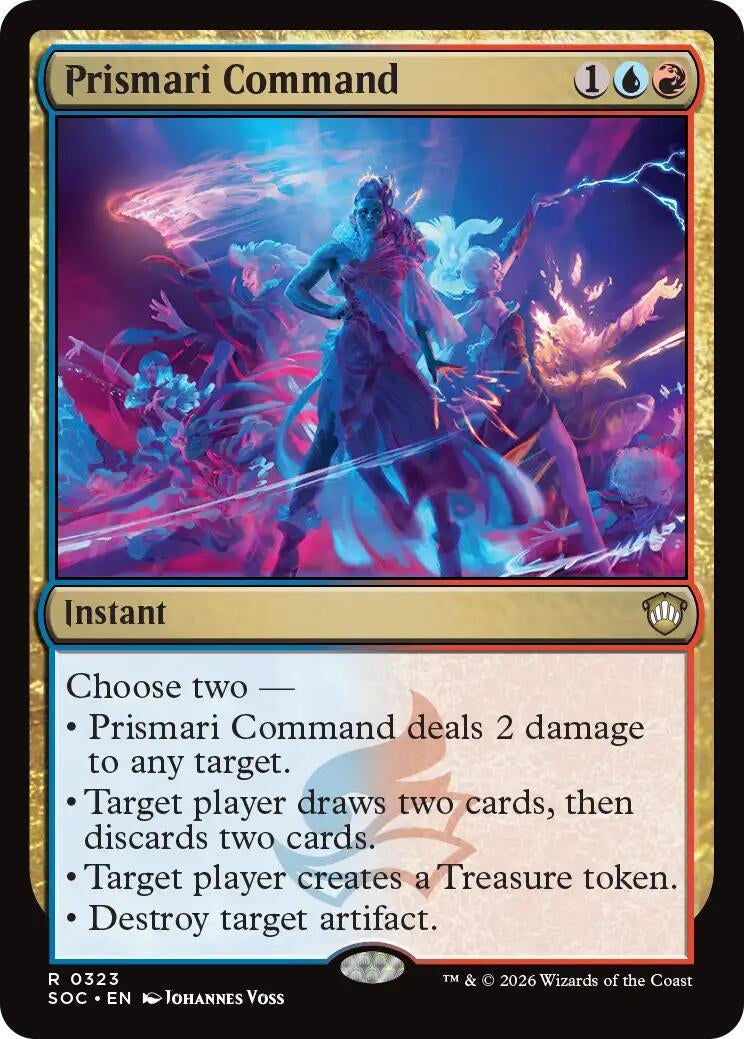 Image for Prismari Command (323) (SOC) - Magic: The Gathering
