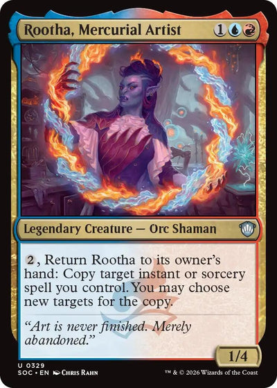 Rootha, Mercurial Artist (329) (SOC)