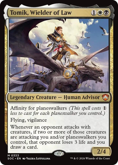 Tomik, Wielder of Law (333) (SOC)