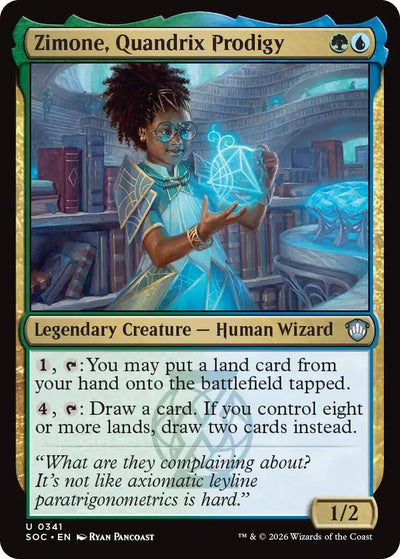 Zimone, Quandrix Prodigy (341) (SOC)