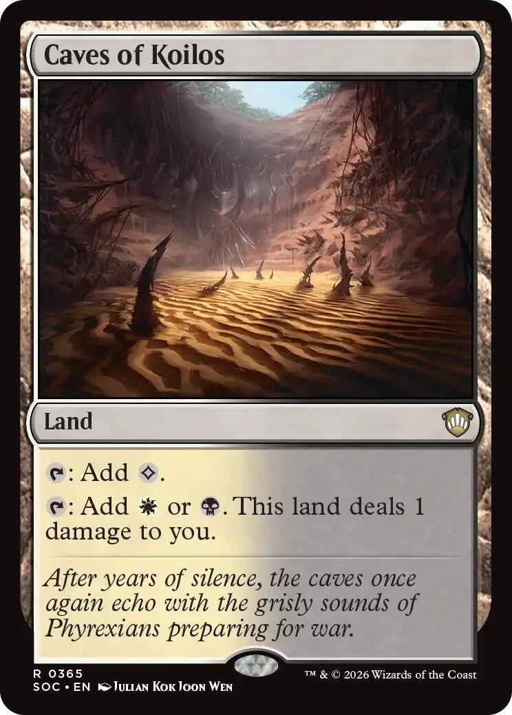 Image for Caves of Koilos (365) (SOC) - Magic: The Gathering