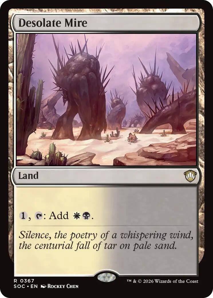 Image for Desolate Mire (367) (SOC) - Magic: The Gathering