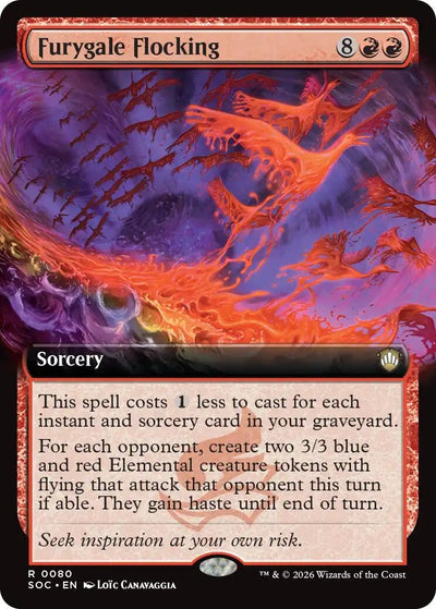 Furygale Flocking (Extended Art) (80) (SOC)