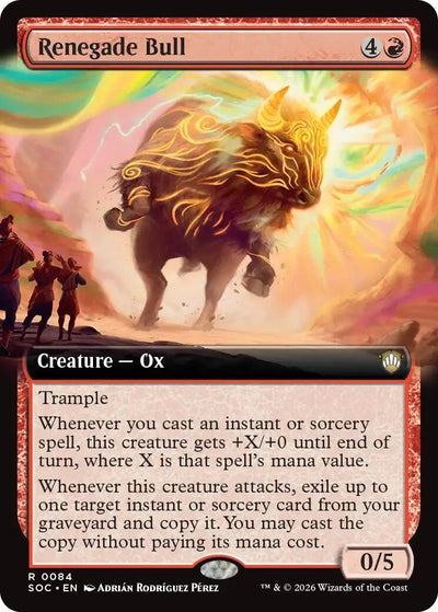 Renegade Bull (Extended Art) (84) (SOC)