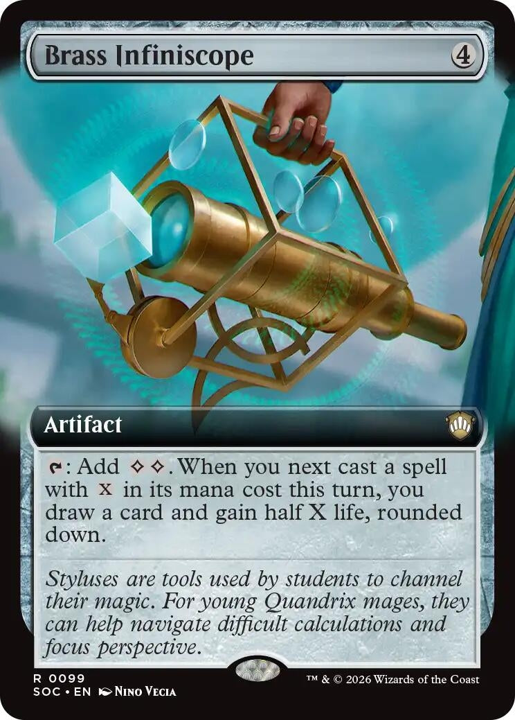 Brass Infiniscope (Extended Art) (99) (SOC)